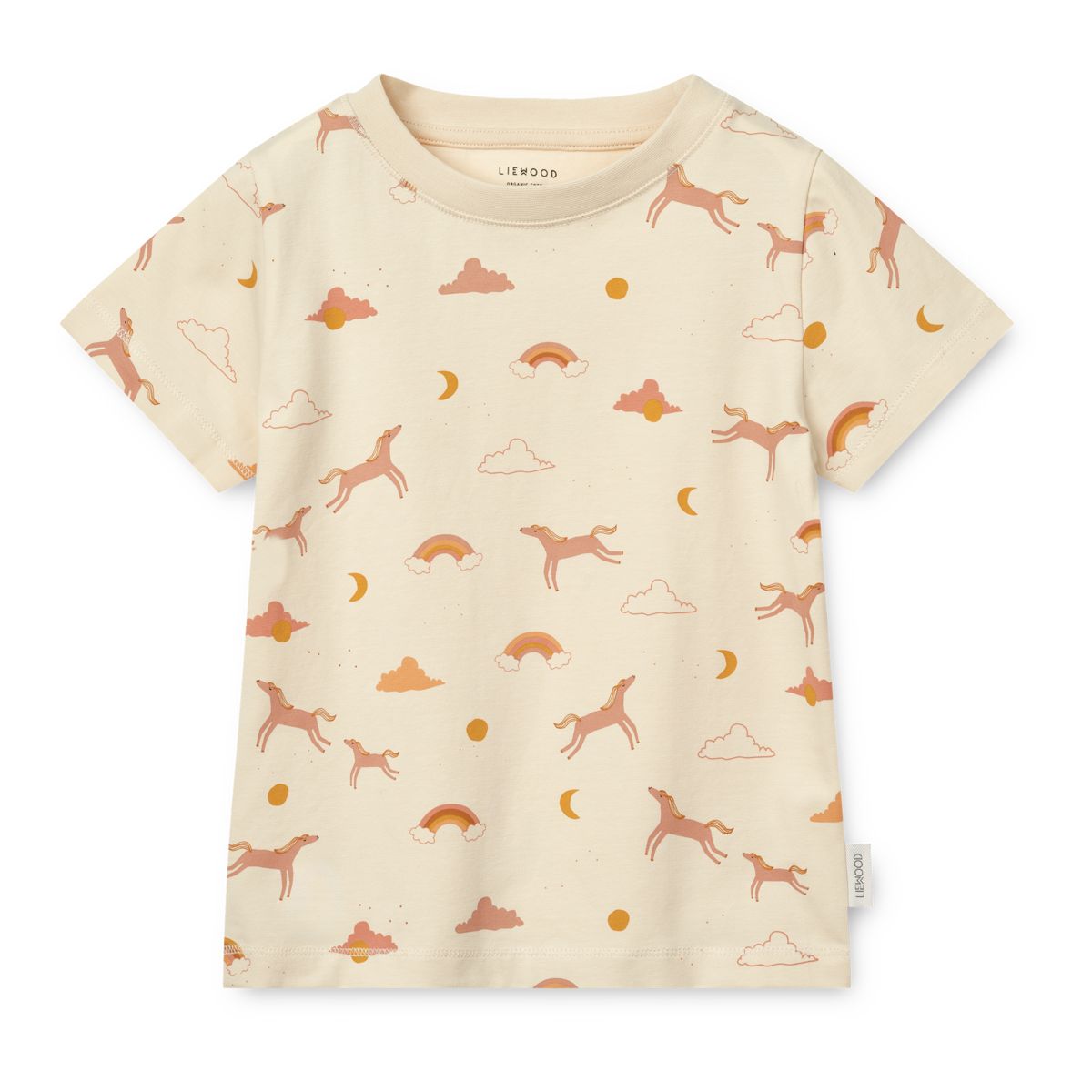 LIEWOOD Ilford Mønstret sæt - Dream / Ecru - T-shirt