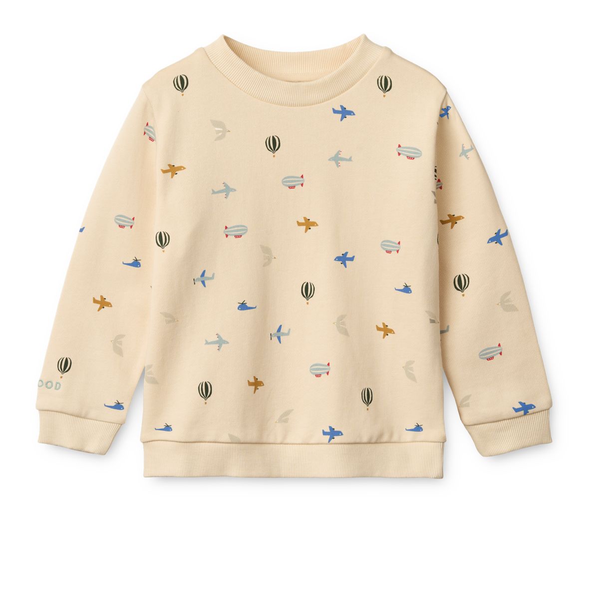 LIEWOOD Thora Sweatshirt med print - Aviator / Ecru - Sweatshirts