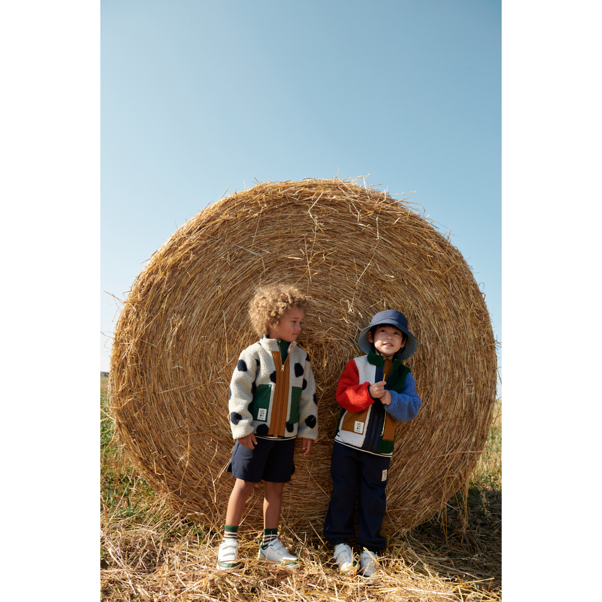 LIEWOOD Noam Fleecejakke - Garden green multi mix - Jakker