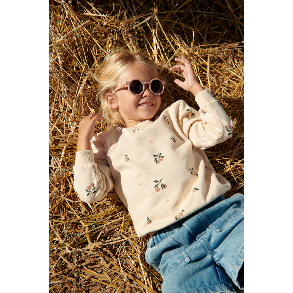 Darla Junior Solbriller 4-10 År - Tuscany rose