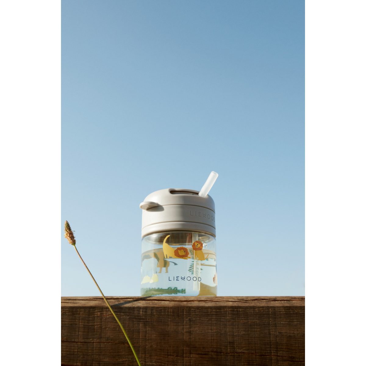LIEWOOD Pavia Tritan sugerørskop 280 ml - All together / Sandy - Kop