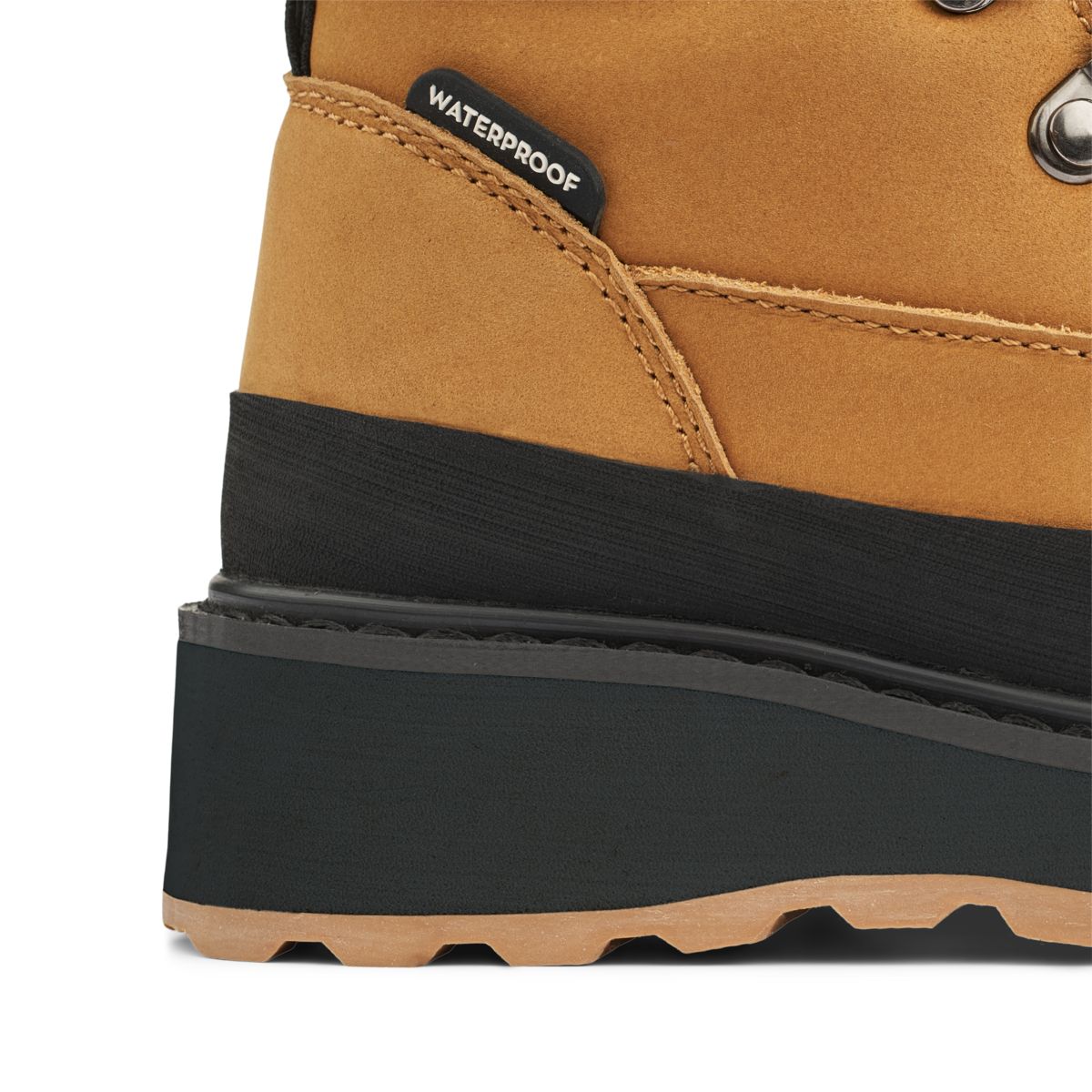 LIEWOOD Lucien Læderstøvle - Golden caramel / Black - Støvler
