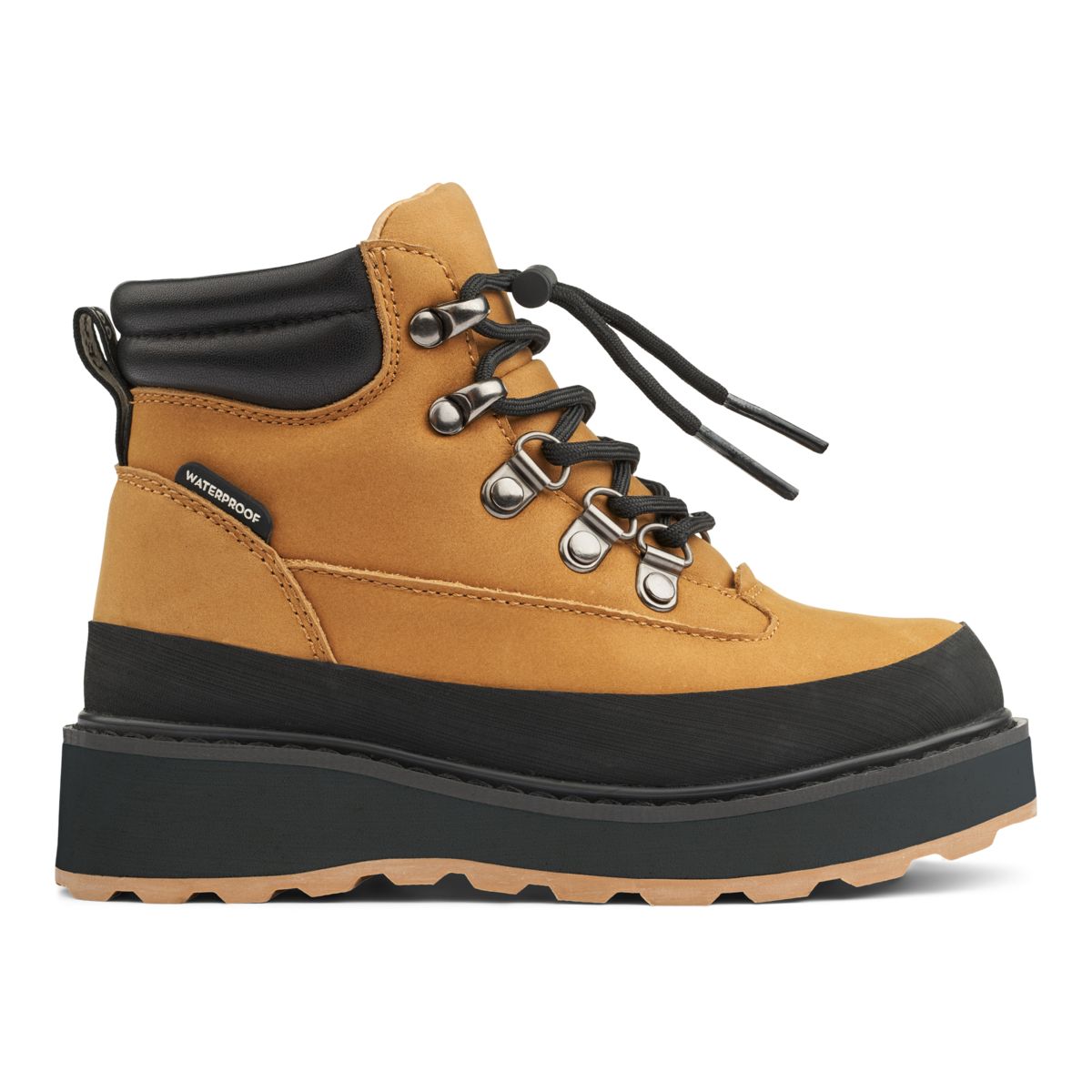 LIEWOOD Lucien Læderstøvle - Golden caramel / Black - Støvler