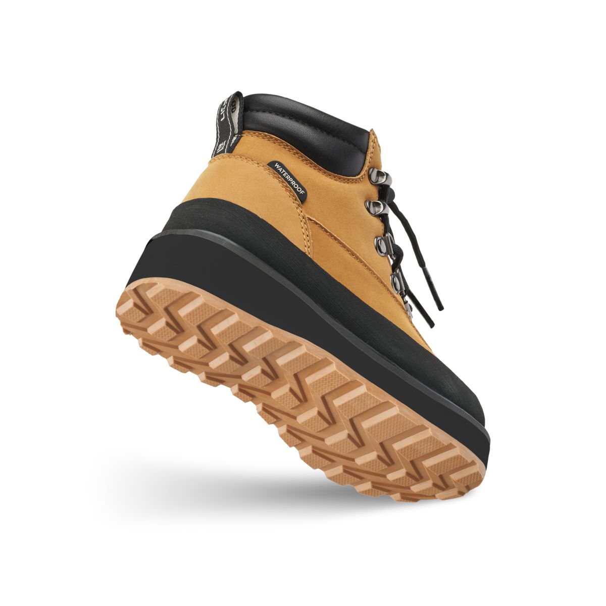LIEWOOD Lucien Læderstøvle - Golden caramel / Black - Støvler