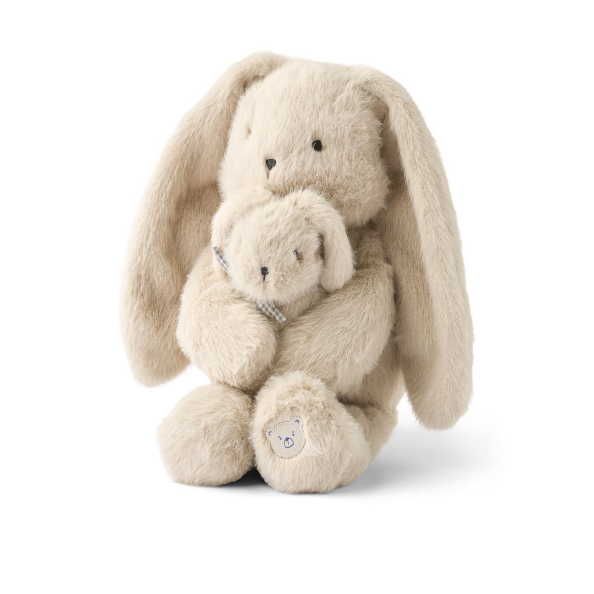 LIEWOOD BERTO & Baby Kaninbamse - Mist - Pile & Fleece