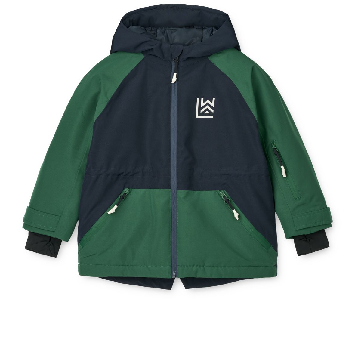 LIEWOOD KALLE Vinterjakke - Classic navy / Garden green - Jakker