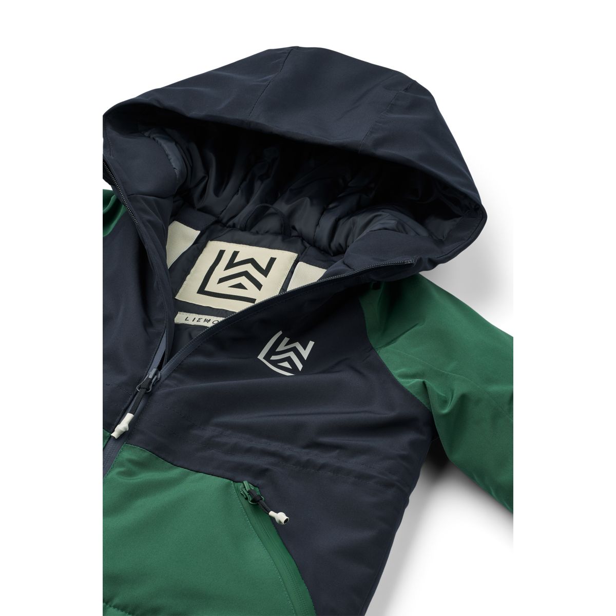 LIEWOOD KALLE Vinterjakke - Classic navy / Garden green - Jakker