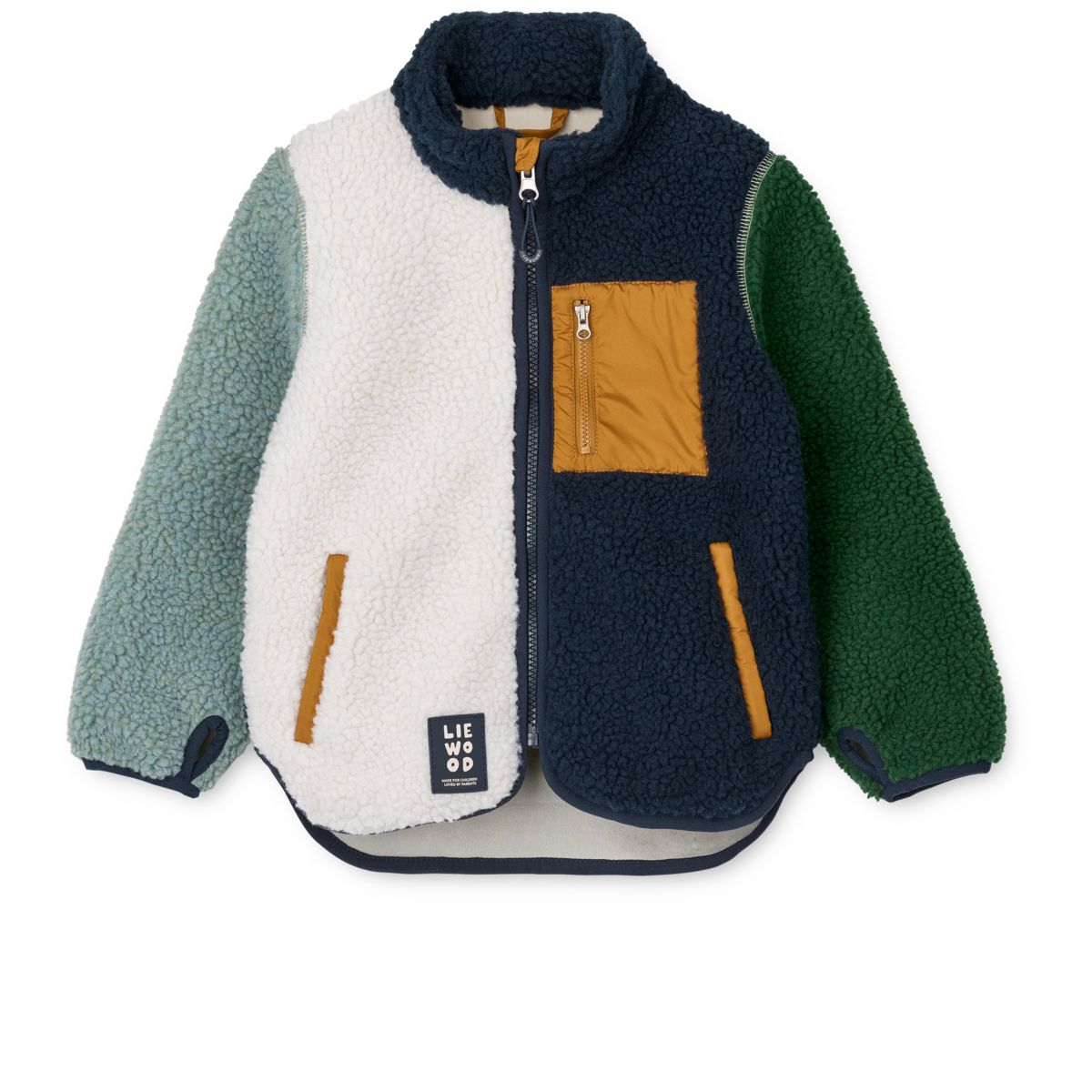 LIEWOOD Nolan Fleecejakke - Peppermint multi mix - Jakker