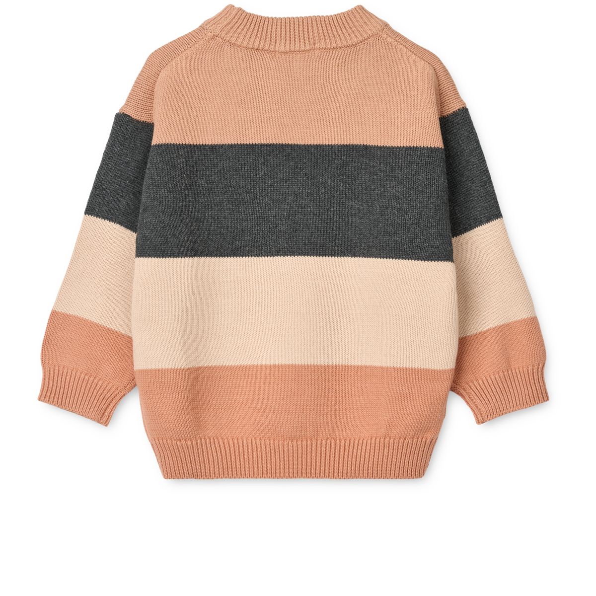 LIEWOOD ORLANE Stribet Striktrøje - Pale tuscany multi mix - Sweater