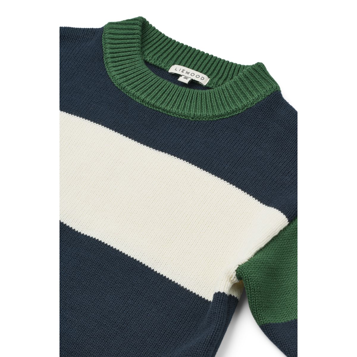 LIEWOOD ORLANE Stribet Striktrøje - Classic navy multi mix - Sweater