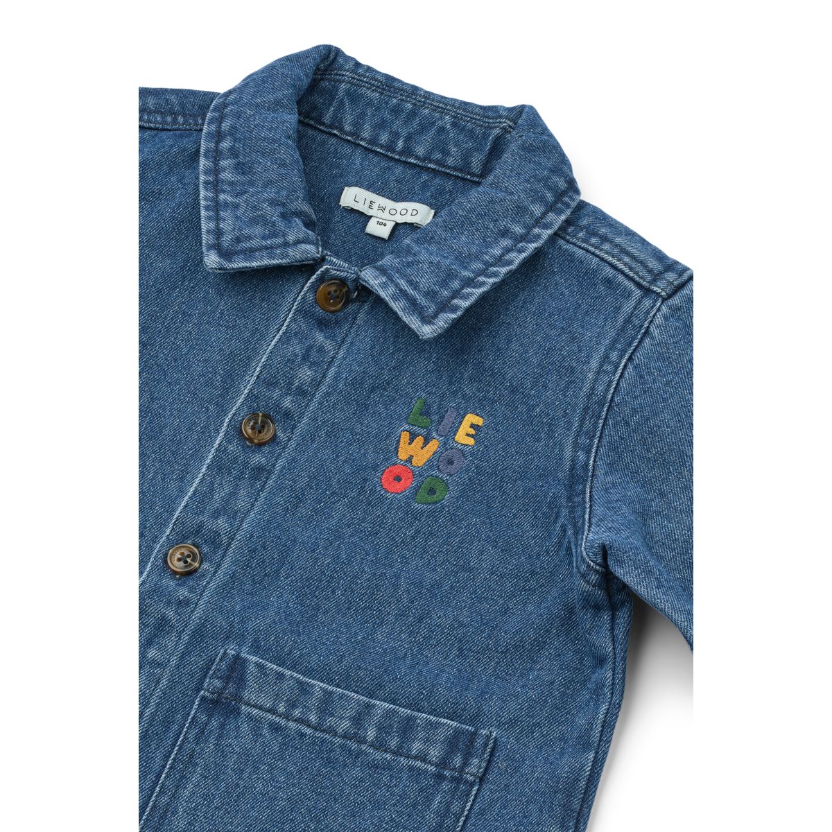 LIEWOOD KINSLEY Denimskjortejakke - Medium blue denim - Jakke