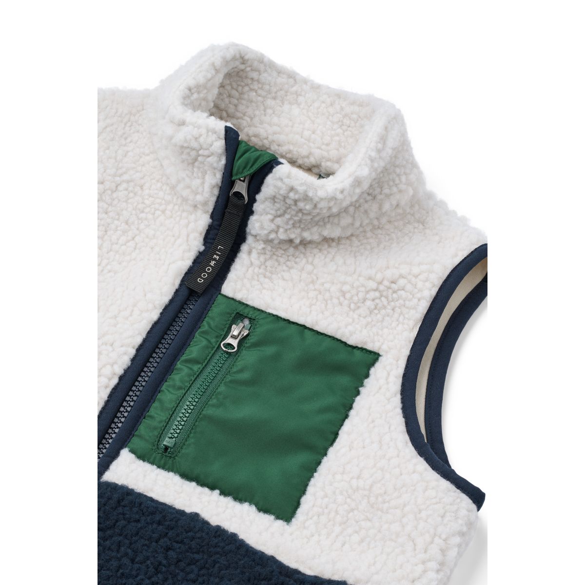 LIEWOOD VADA Fleecevest - Classic navy multi mix - Vest