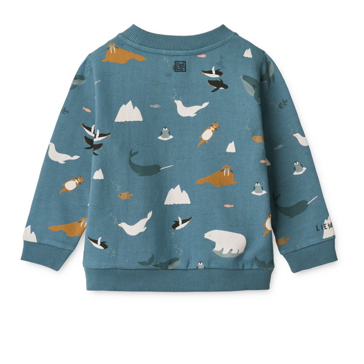 LIEWOOD THORA Sweatshirt med print - Arctic Sea / Ocean view - Sweatshirts