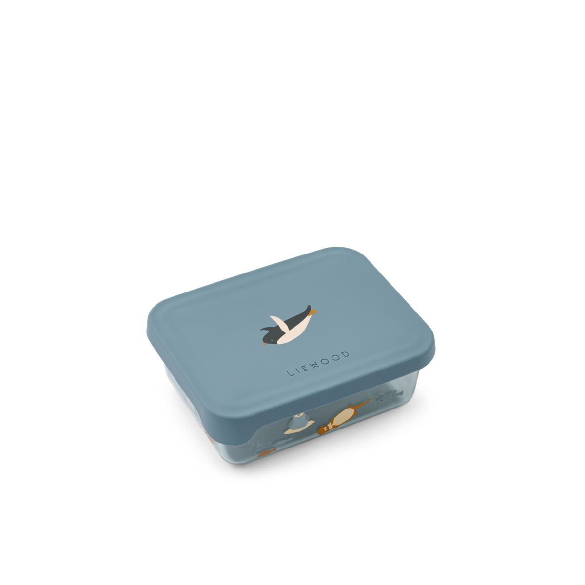 LIEWOOD AKO Tritan Snackboks - Arctic Sea / Ocean view - Snackboks