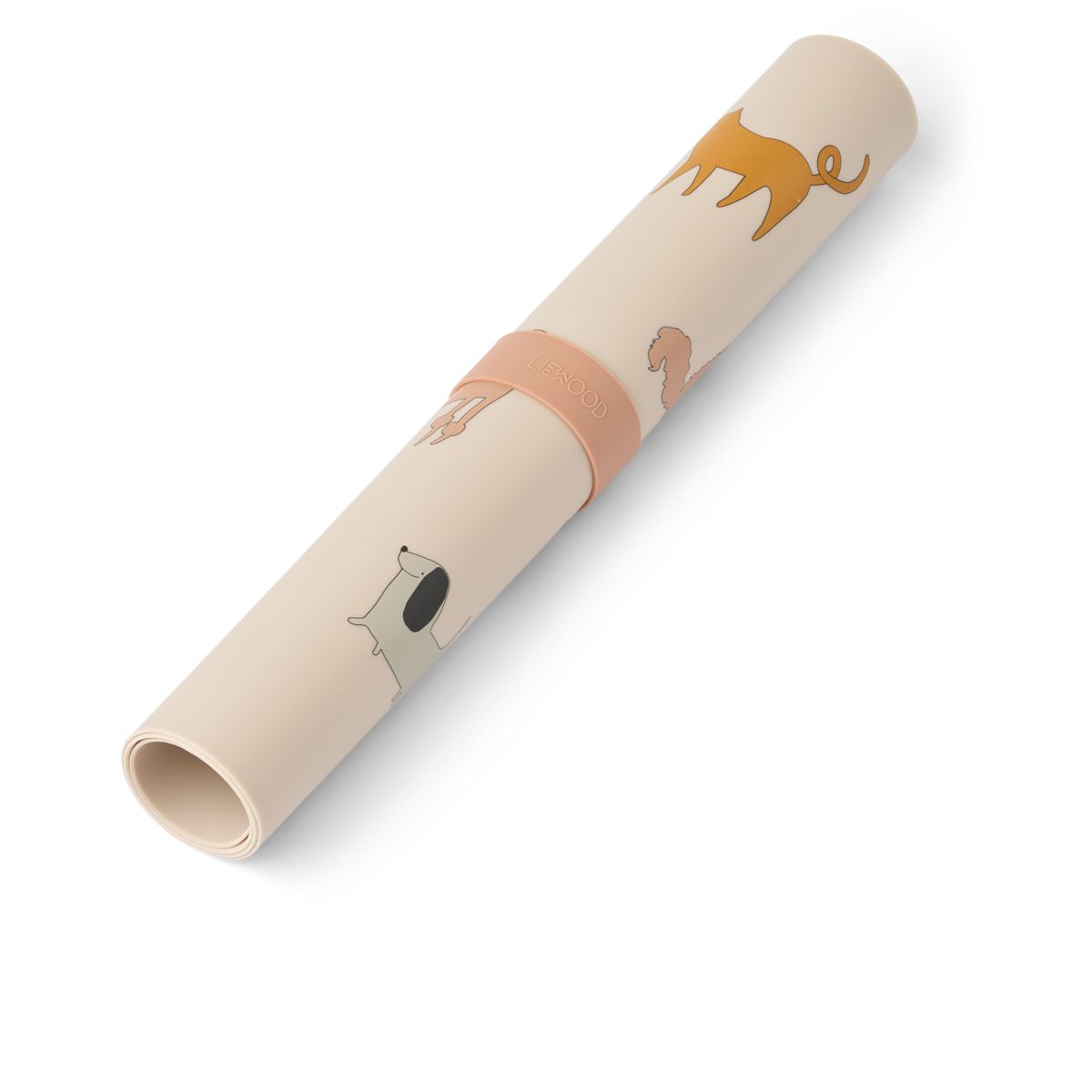 LIEWOOD Jude Dækkeserviet Med Print - Cats and Dogs / Sandy - Dækkeserviet