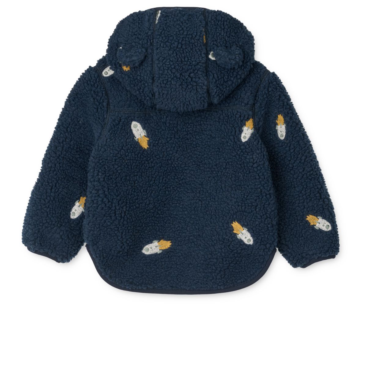 LIEWOOD MARA Fleecejakke Med Ører - Rocket / Classic navy / Embroidery - Jakker