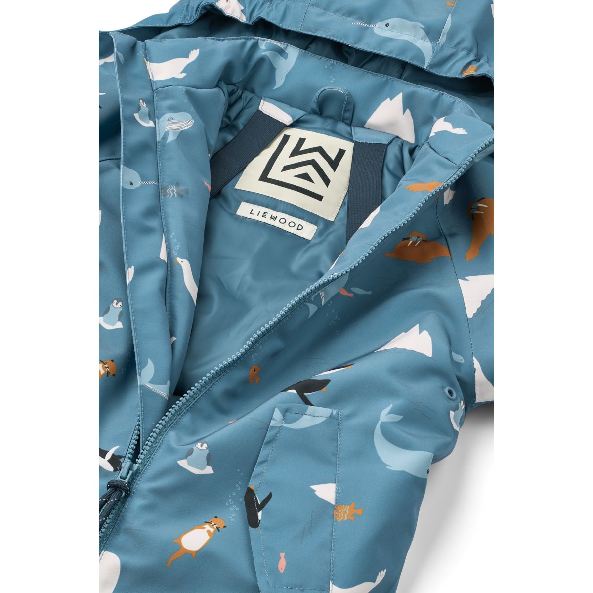 LIEWOOD MADDY Flyverdragt - Arctic Sea / Ocean view - SUIT