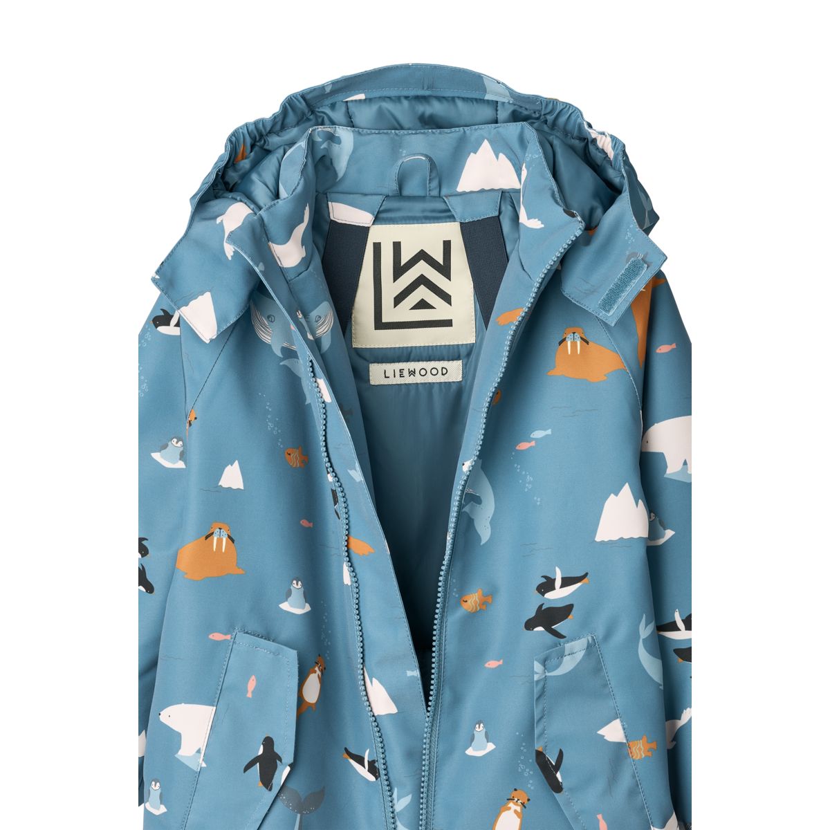 LIEWOOD MADDY Flyverdragt - Arctic Sea / Ocean view - SUIT