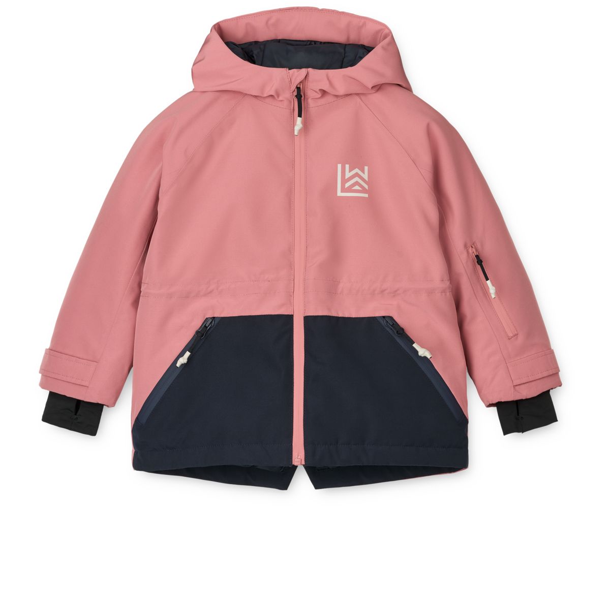 LIEWOOD KALLE Vinterjakke - Dusty rose / Classic navy - Jakker