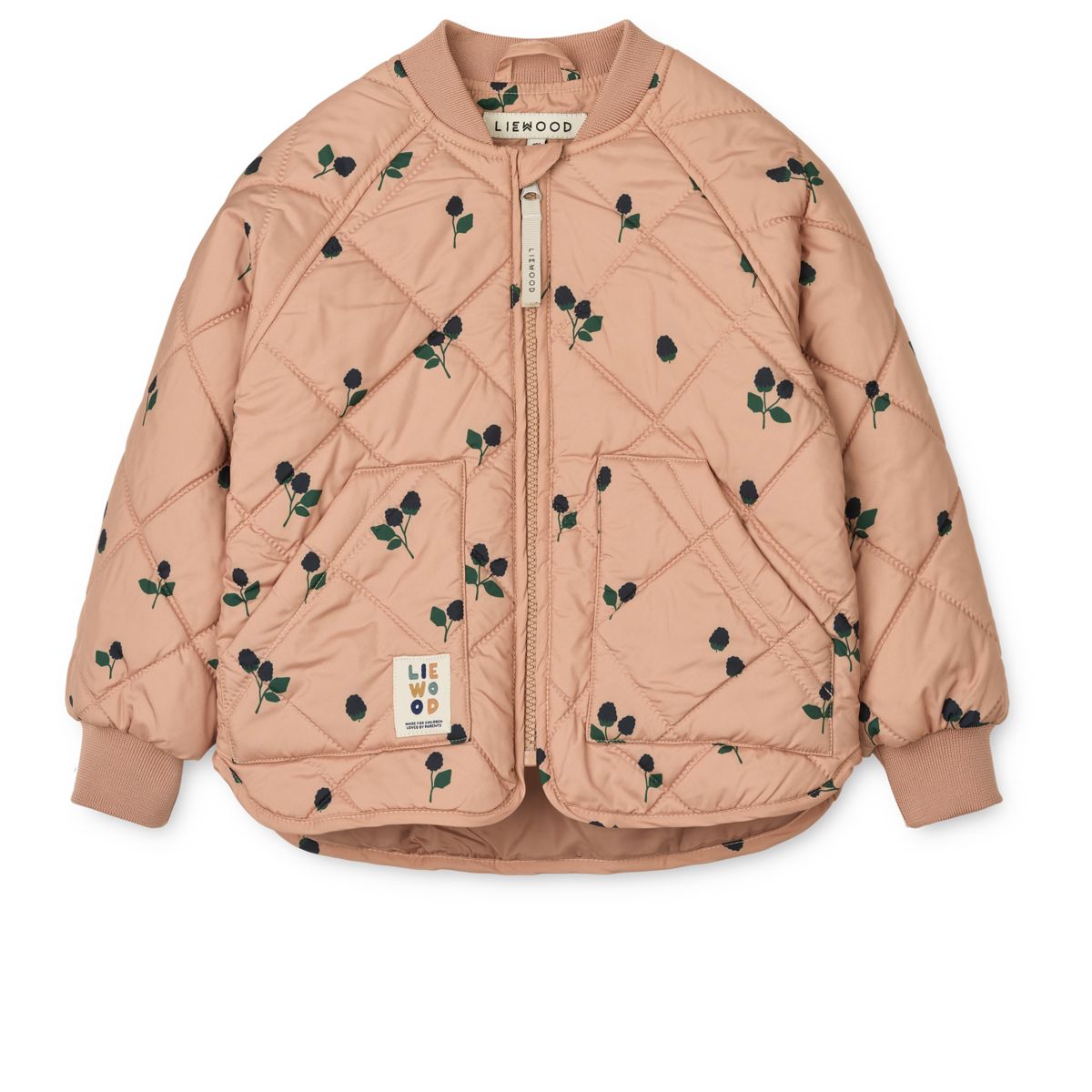 LIEWOOD ZELLA Termojakke - Berry / Pale tuscany / Embroidery - Jakker