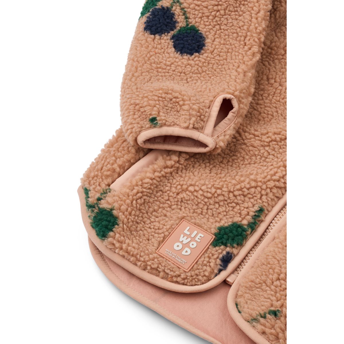 LIEWOOD Nolan Fleecejakke - Berry / Pale Tuscany - Jakker