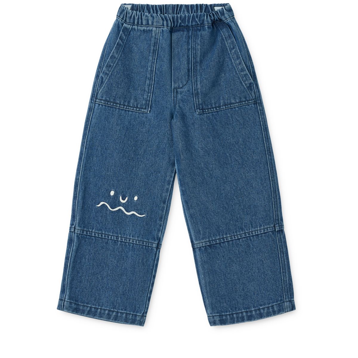 LIEWOOD CESAR Denimbukser - Medium blue denim - Bukser