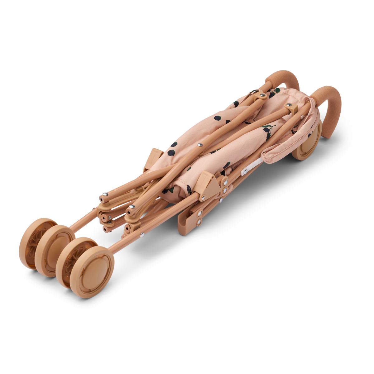 LIEWOOD Elsie Klapvogn til Dukker - Berry / Pale Tuscany - FORUDSÆT SPIL