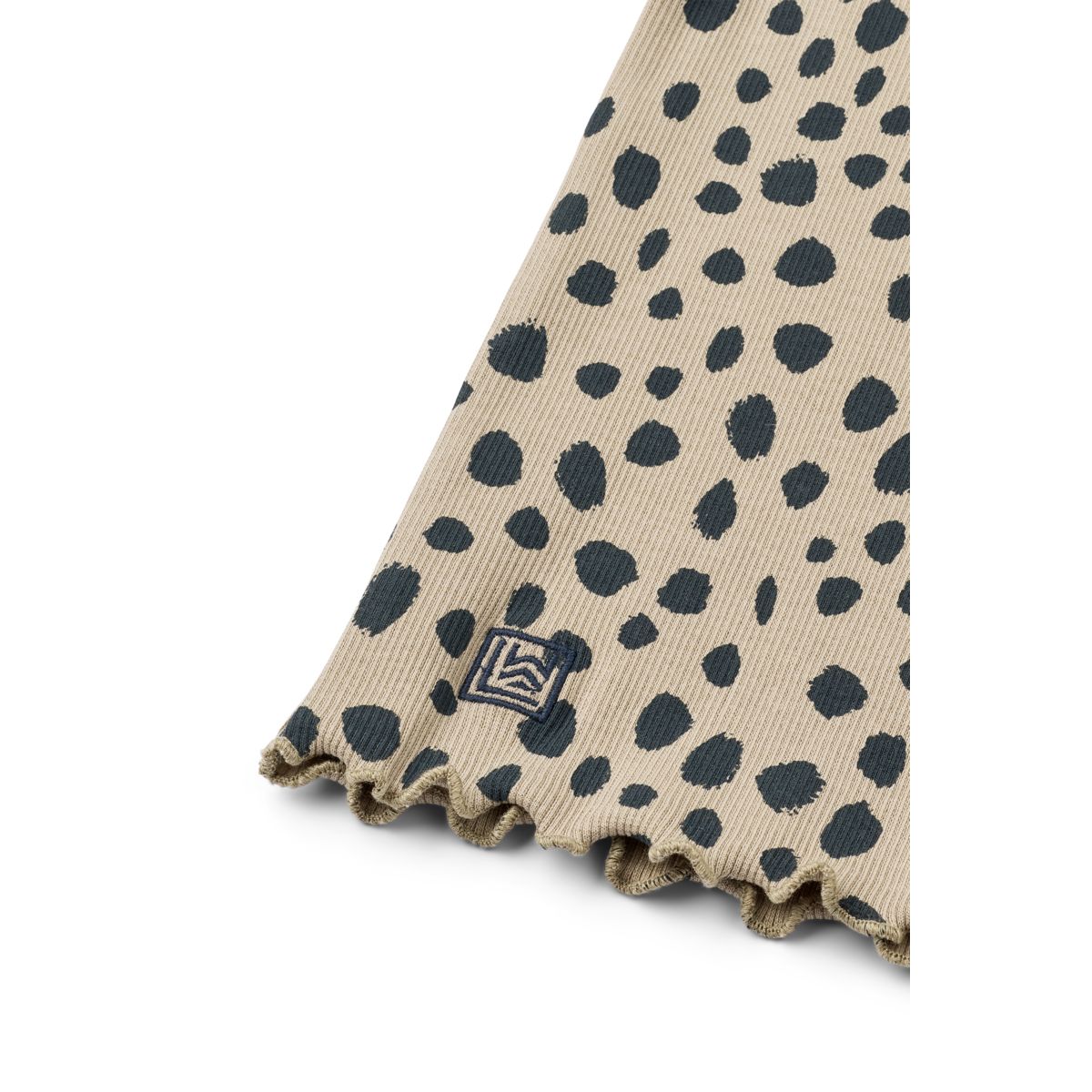 LIEWOOD NIEVE Ribbet Langærmet T-shirt - Leo spots / Mist - T-shirt