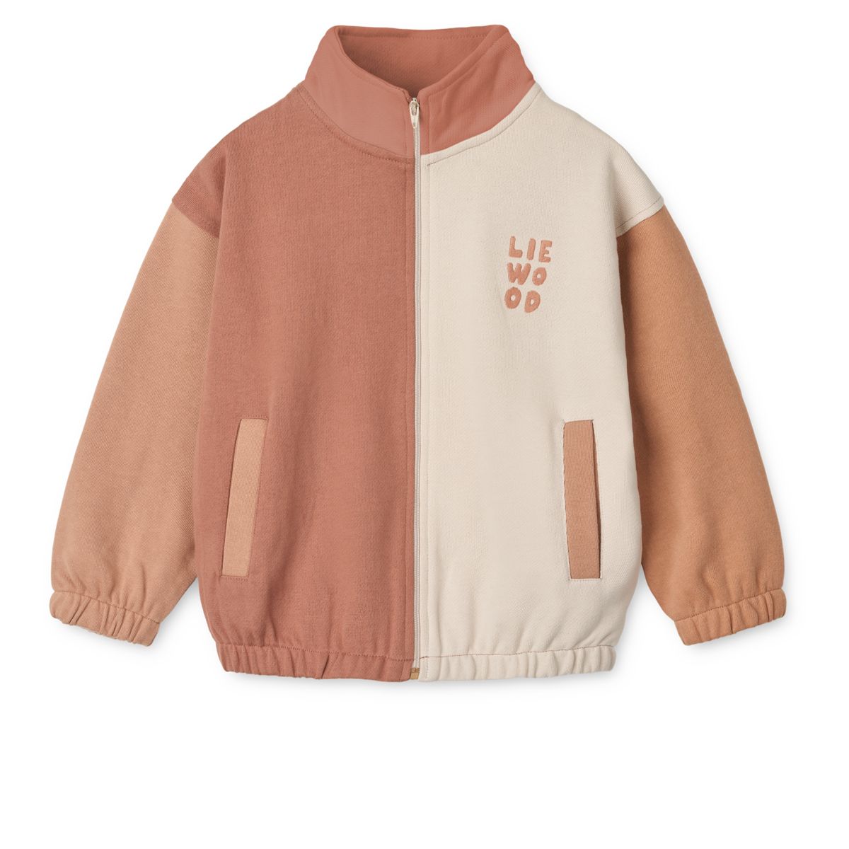 LIEWOOD CASSIUS Sweatshirt med Lynlås - Tuscany rose multi mix - Sweatshirts