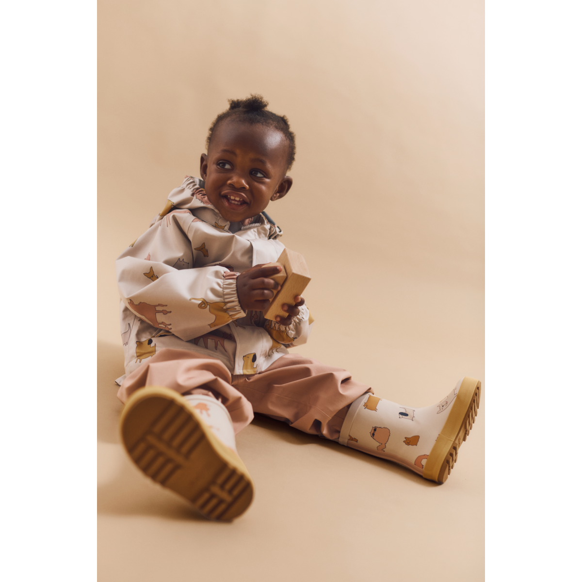 LIEWOOD MASON Termogummistøvler - Cats and Dogs / Sandy - Termostøvler