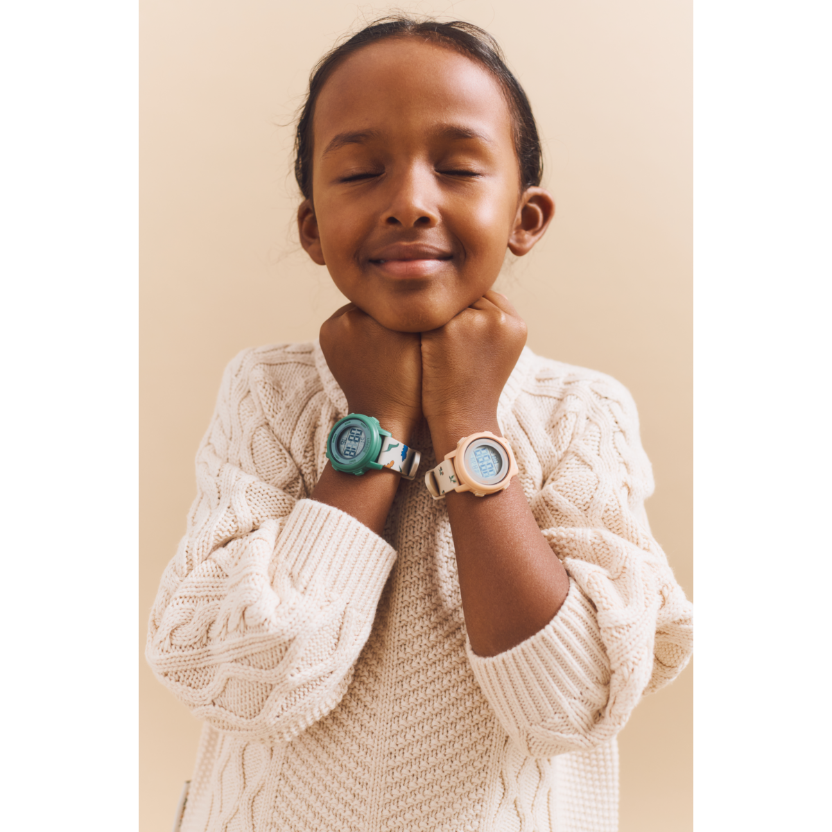 LIEWOOD Sussi Armbåndsur - Peach / Sea shell - WATCH