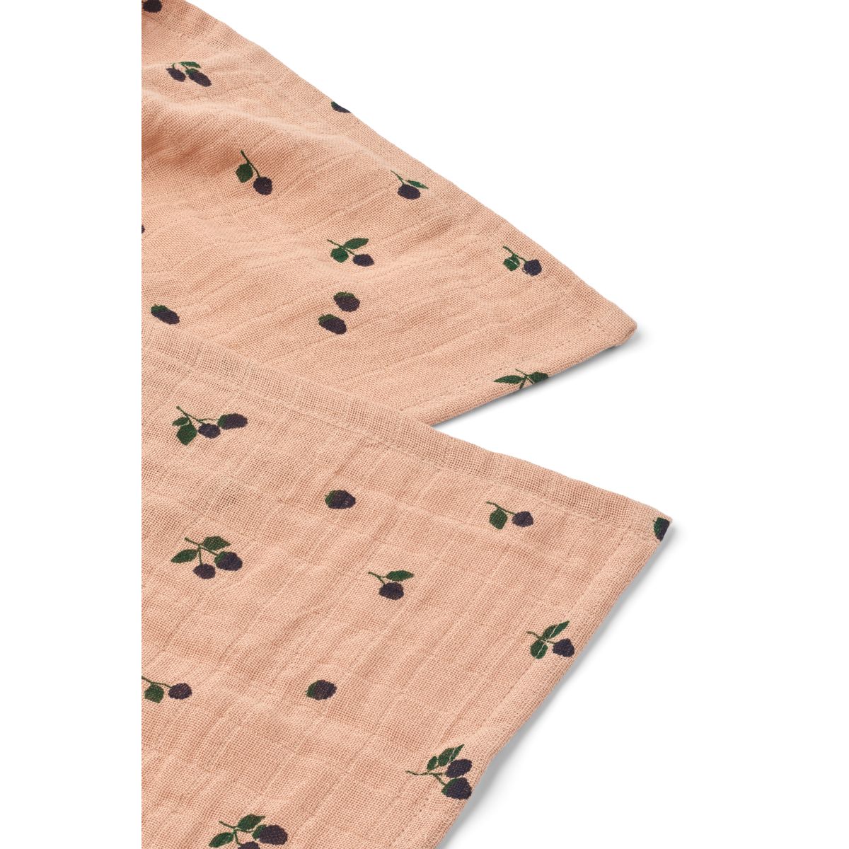 LIEWOOD Lewis stofbleer 2 stk - Mini Berry / Pale tuscany - Stofbleer