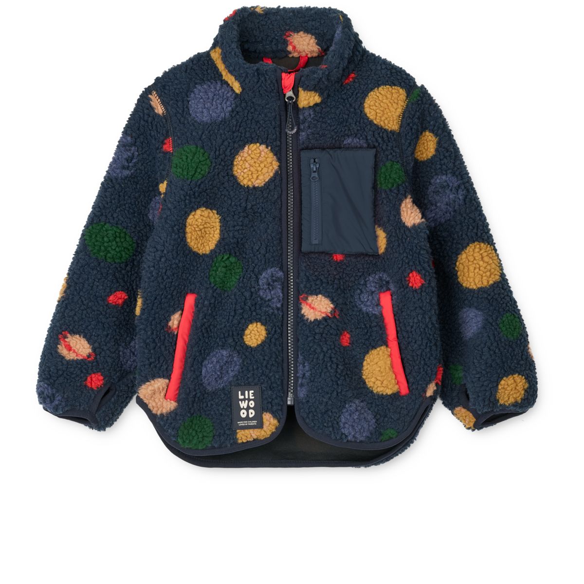 LIEWOOD Nolan Fleecejakke - Universe / Classic navy - Jakker