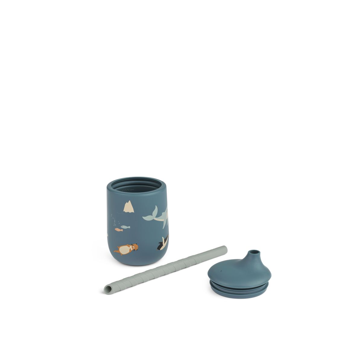 LIEWOOD Ellis Tudekop Med Print - Arctic Sea / Ocean view - Kop