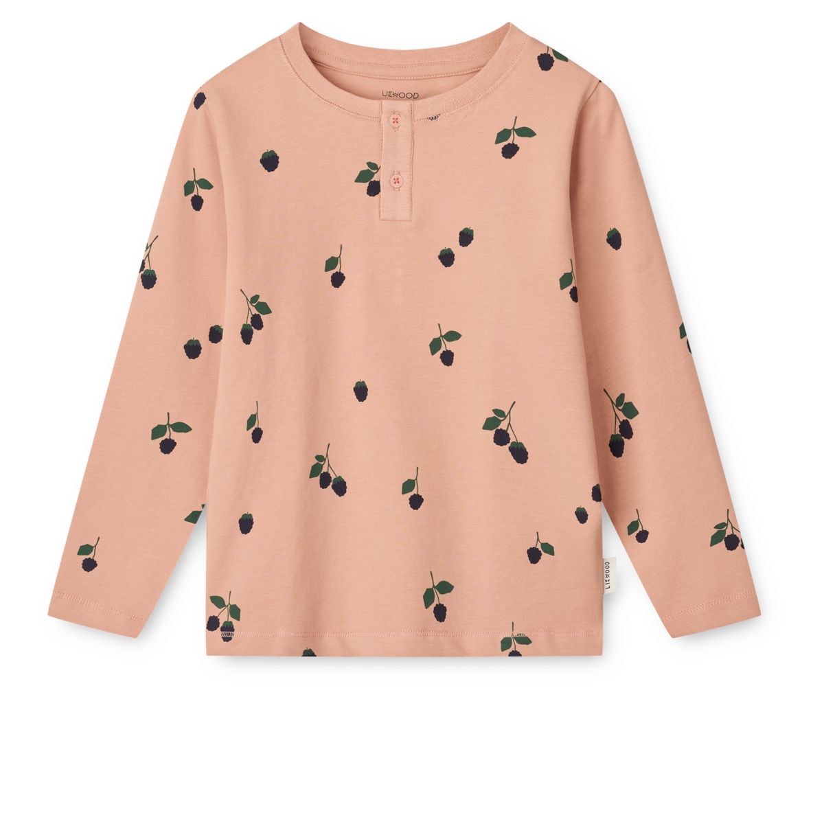 LIEWOOD WILHELM Mønstret Pyjamas - Mini Berry / Pale tuscany - Pyjamassæt