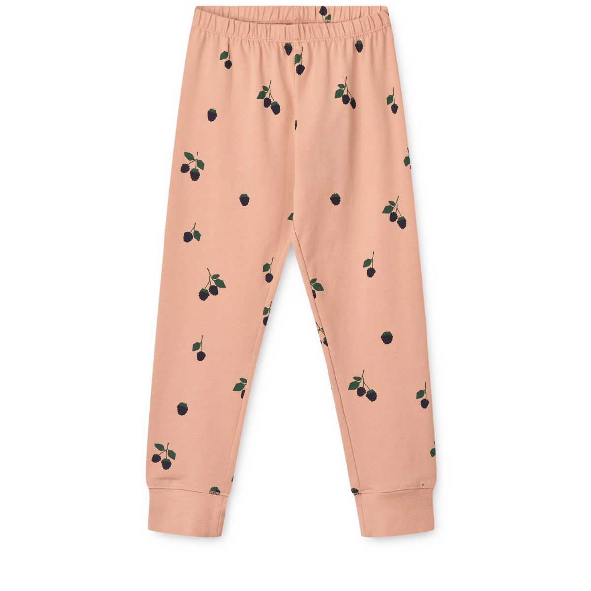 LIEWOOD WILHELM Mønstret Pyjamas - Mini Berry / Pale tuscany - Pyjamassæt