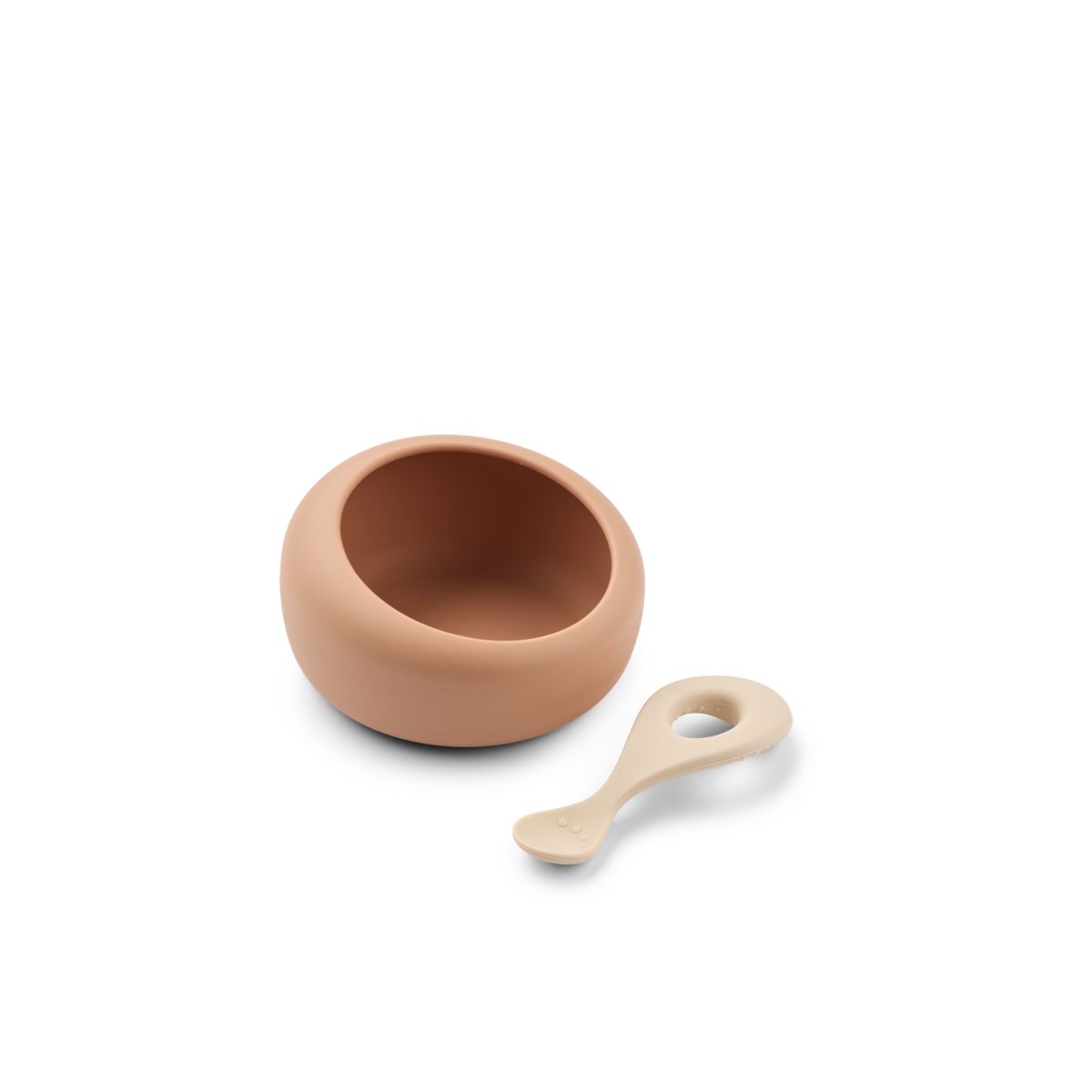 LIEWOOD SPARIA Skål med ske - Tuscany rose / Apple blossom - Skål