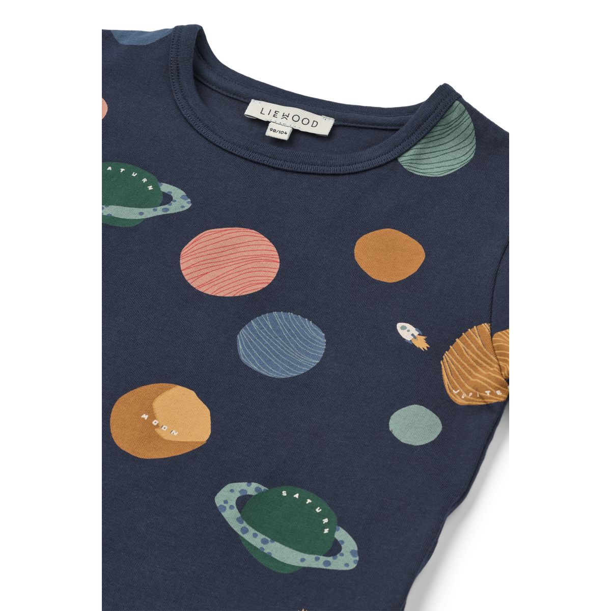 LIEWOOD APIA Kortærmet T-shirt - Universe / Classic navy - T-shirt