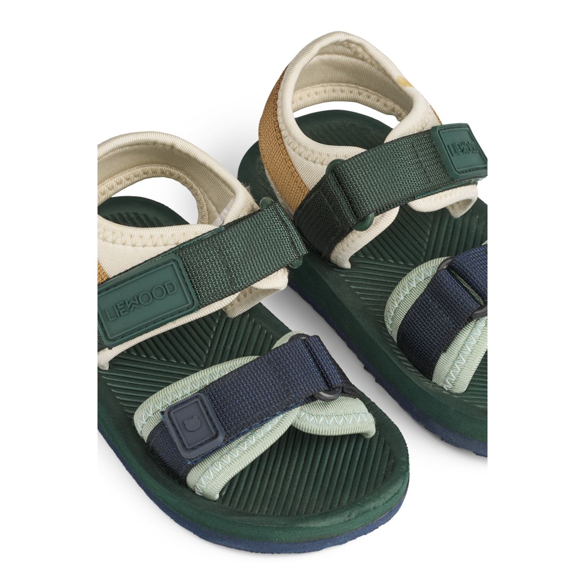 LIEWOOD Monty sandaler - Hunter green mix - Sandaler