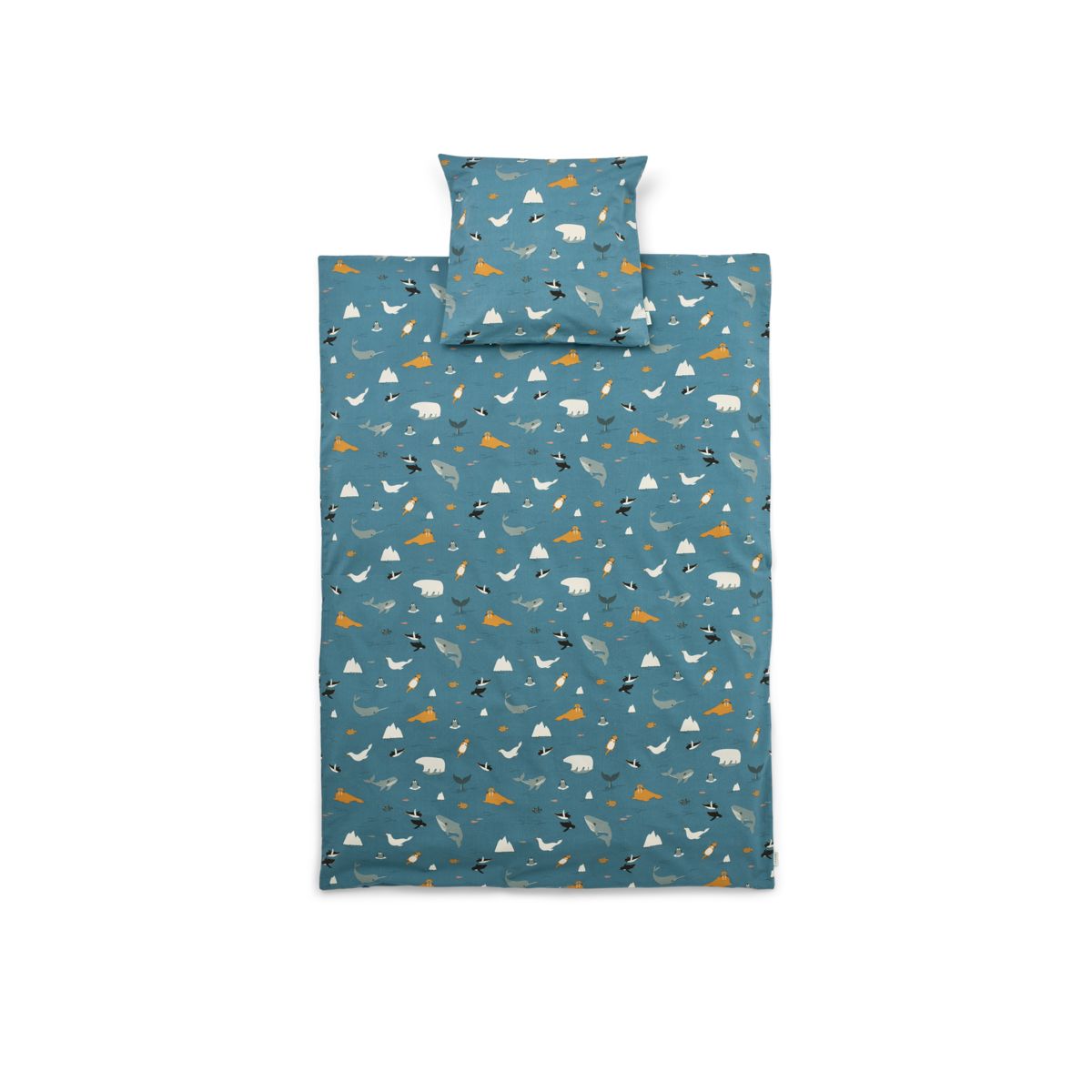 LIEWOOD Carmen Babysengetøj 70x100 - Arctic Sea / Ocean view - Sengetøj