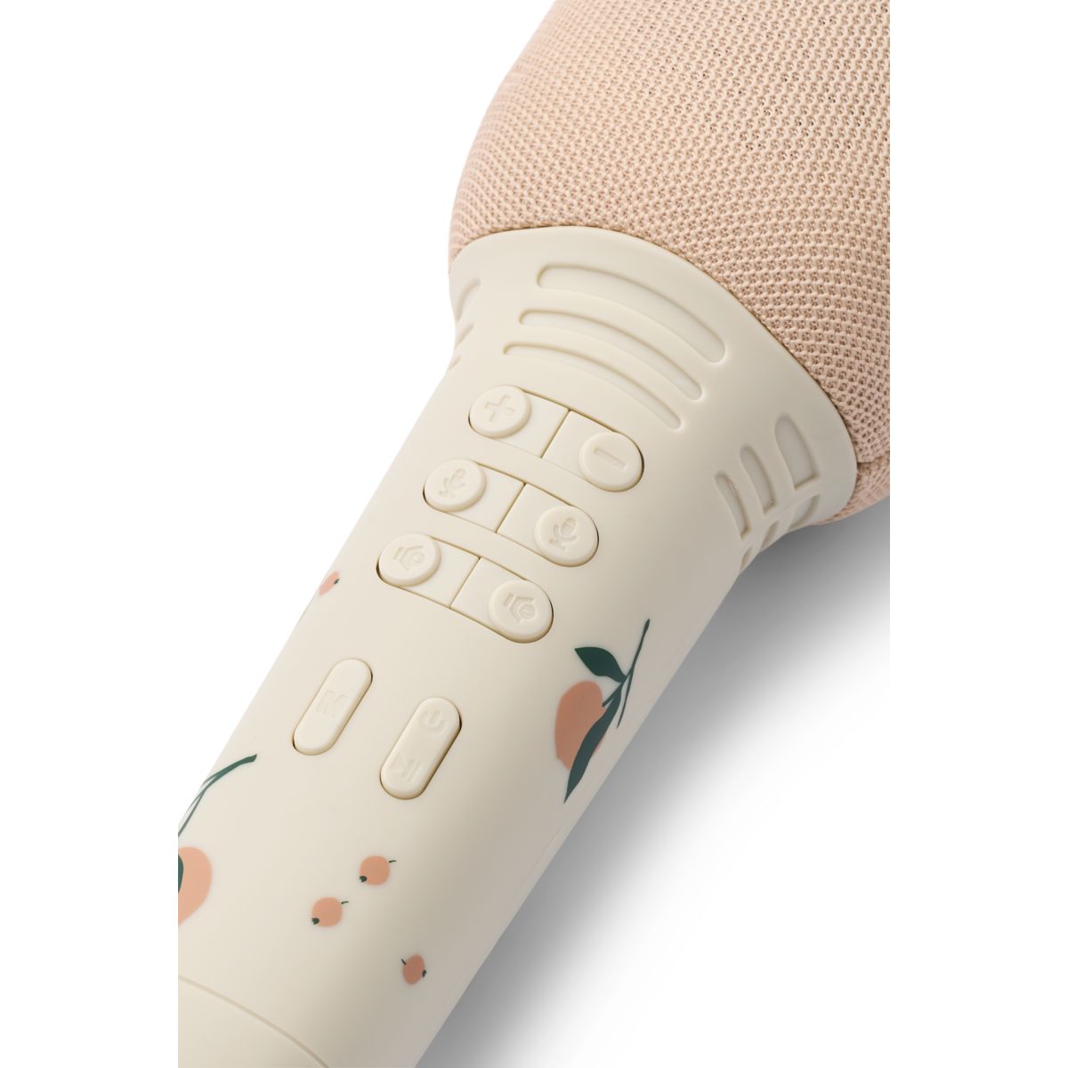 LIEWOOD BEINTA Karaokemikrofon - Peach / Sea shell - FORUDSÆT SPIL