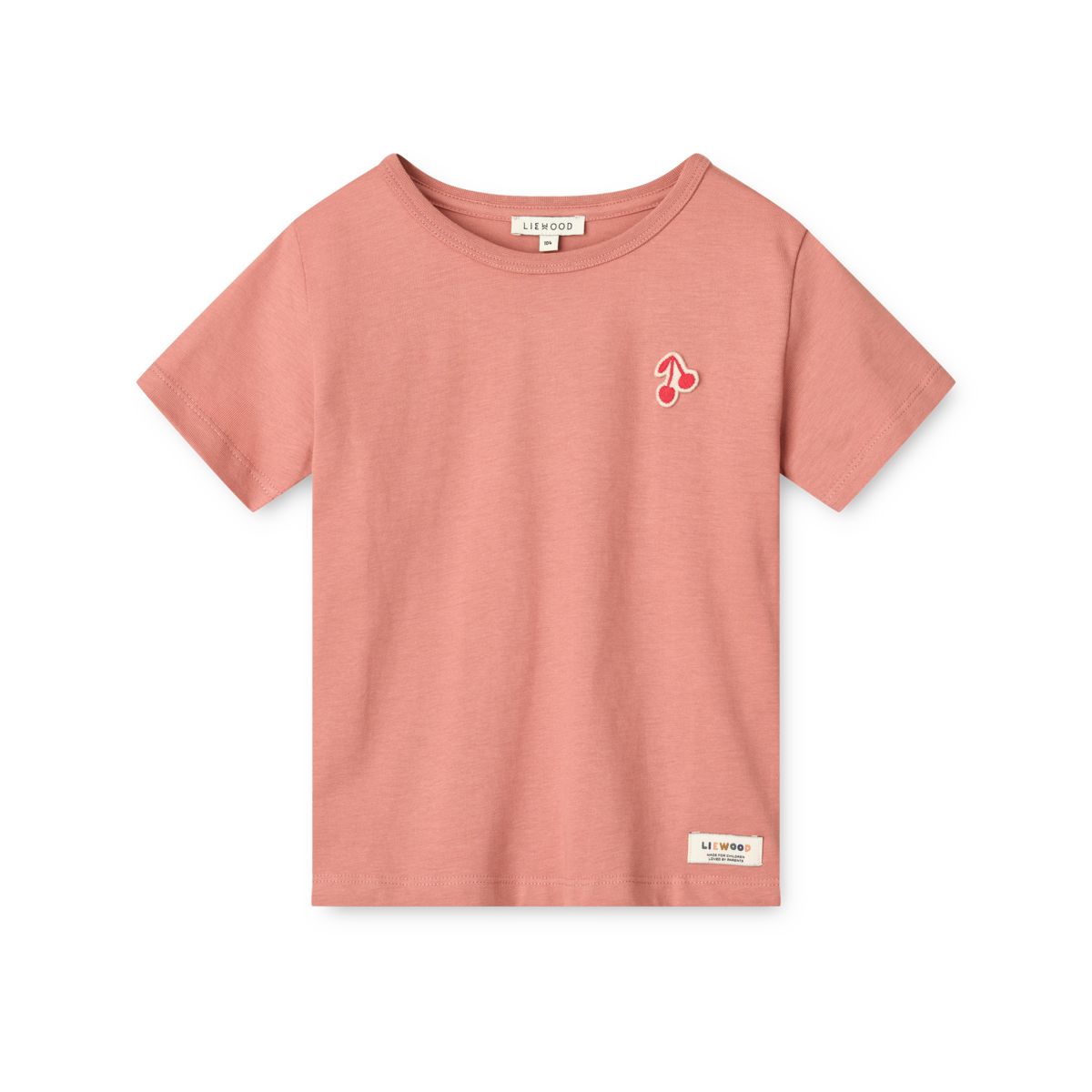 LIEWOOD Apia Kortærmet T-shirt - Dusty raspberry - T-shirt