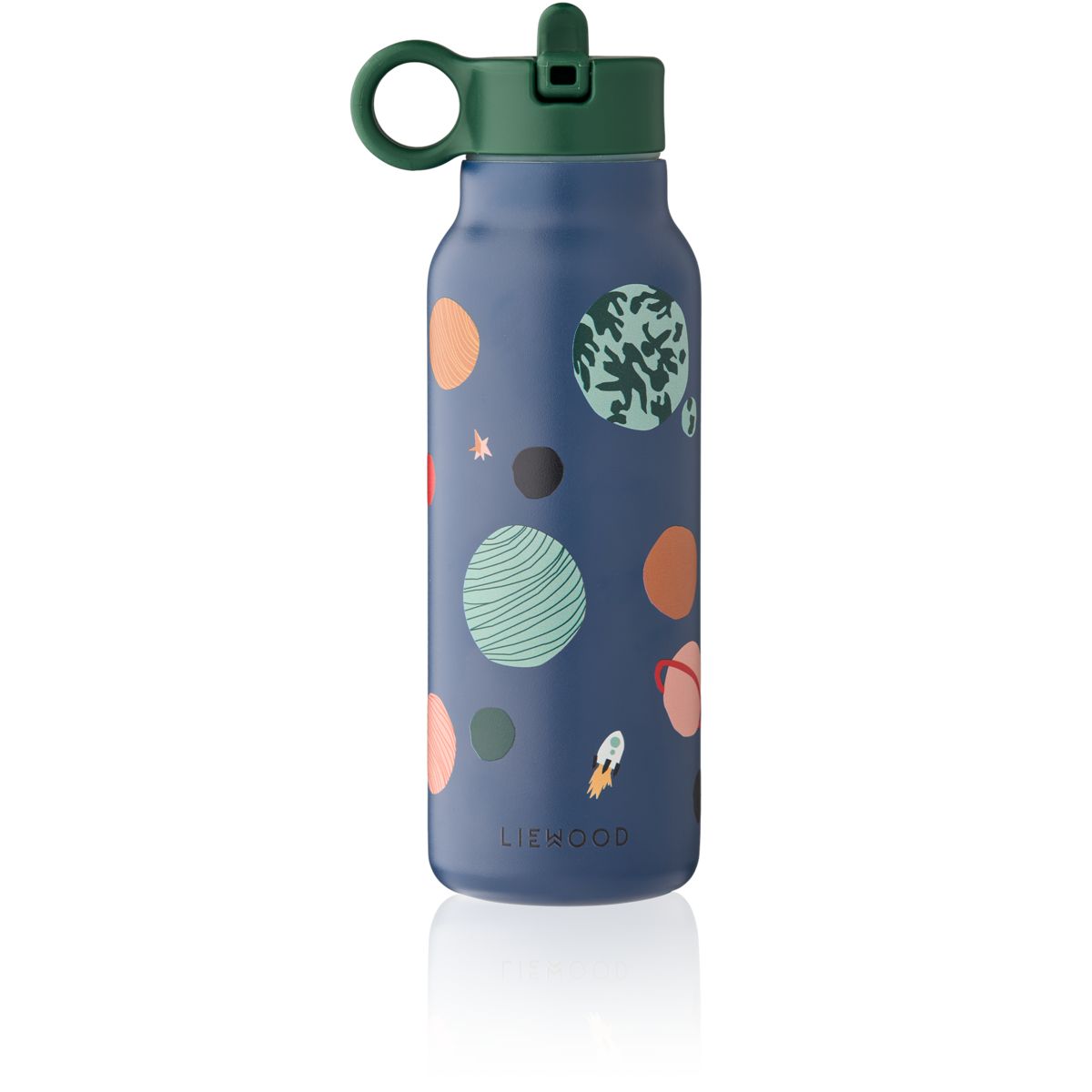 LIEWOOD Falk Vandflaske 350 Ml - Universe / Classic navy - Vandflaske