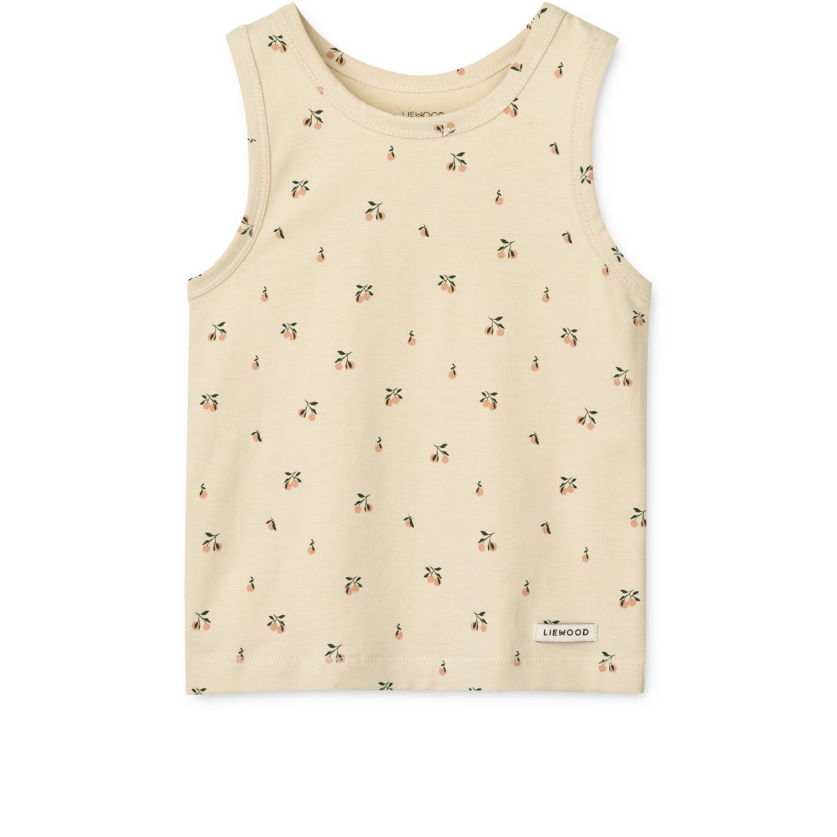 LIEWOOD FARIS Tank Top 2 stk - Mini peach sea shell / stripe mix - Tank top