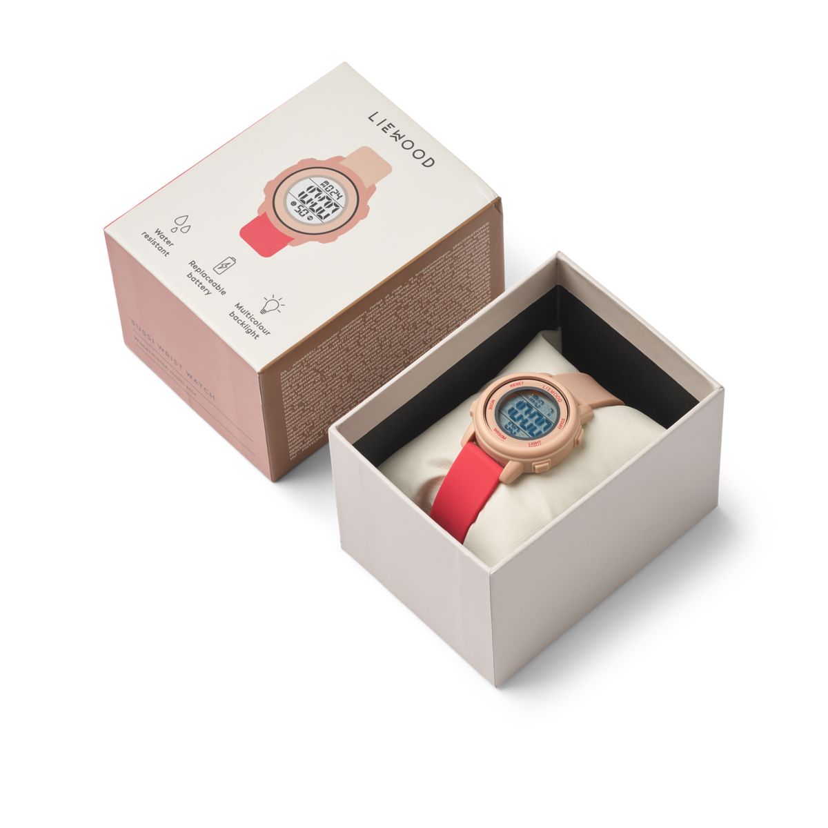 LIEWOOD Sussi Armbåndsur - Watermelon multi mix - WATCH