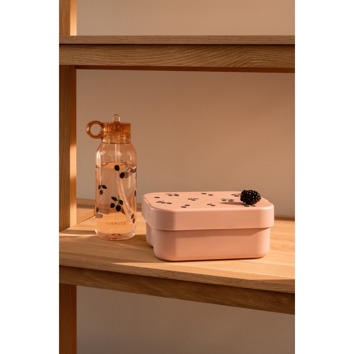 LIEWOOD CHELSEY Madkassesæt - Berry / Pale Tuscany - Madkasse