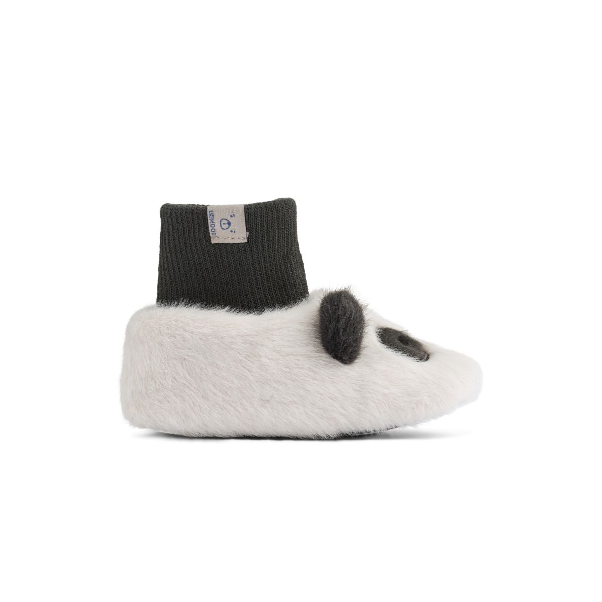 BETH Pandahjemmesko i Plys - Sandy / Dark grey