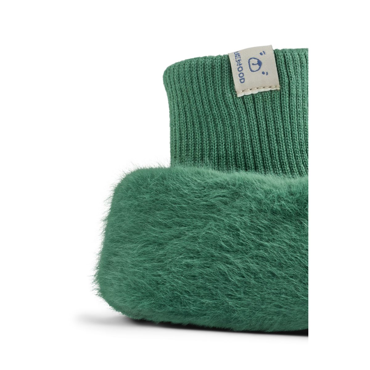BETH Krokodillehjemmesko i Plys - Garden green