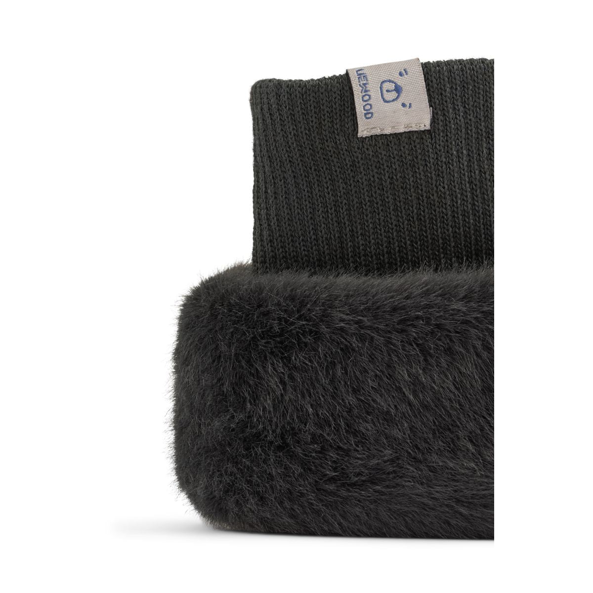 BETH Pingvinhjemmesko i Plys - Sandy / Dark grey
