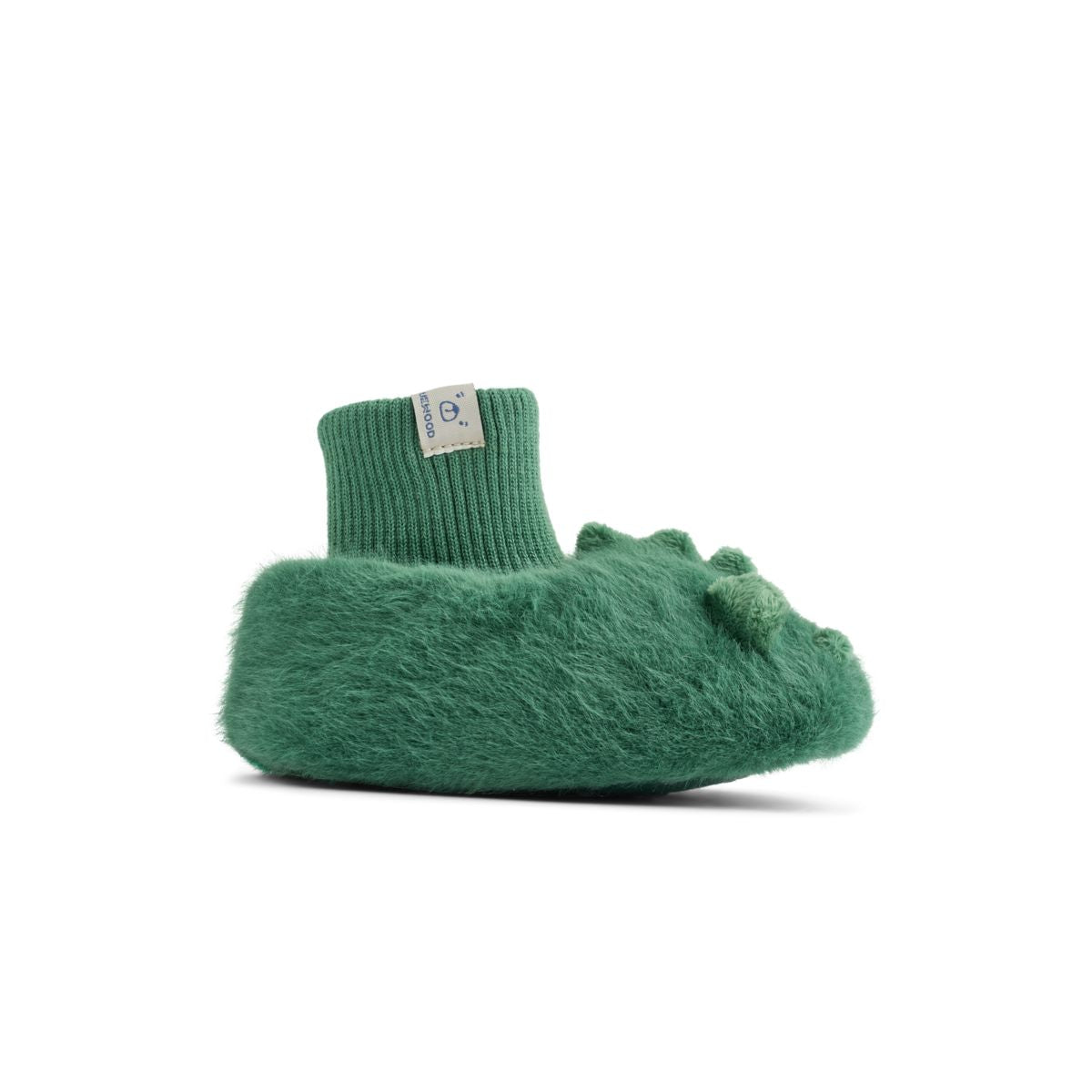 BETH Krokodillehjemmesko i Plys - Garden green
